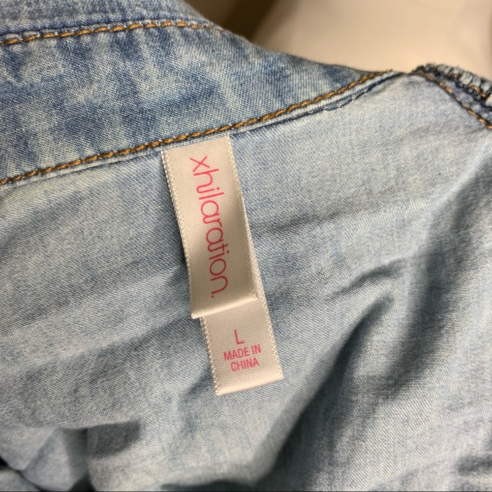 Denim Button Up - Picture 4 of 4